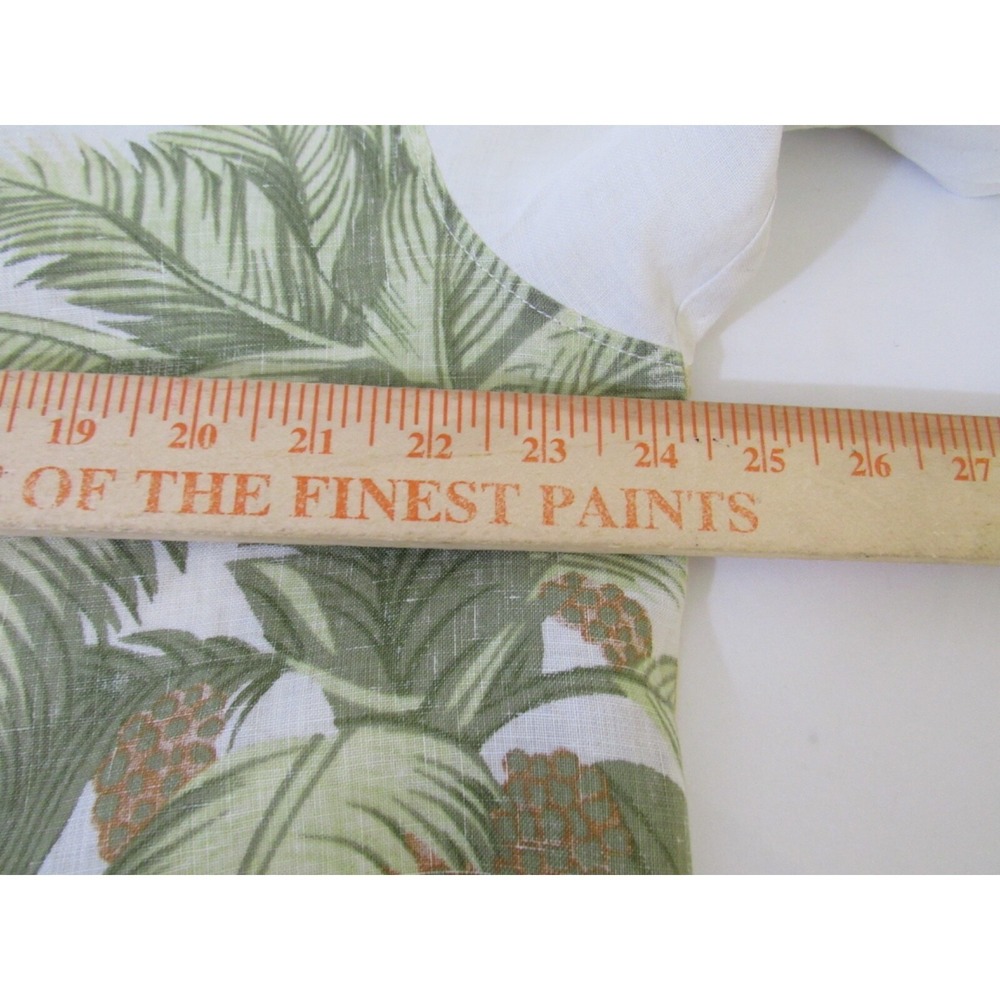 Tommy Bahama Special Reserve 100% Linen Shirt Embroidered Back Palm Cruise Sz L - Picture 8 of 16